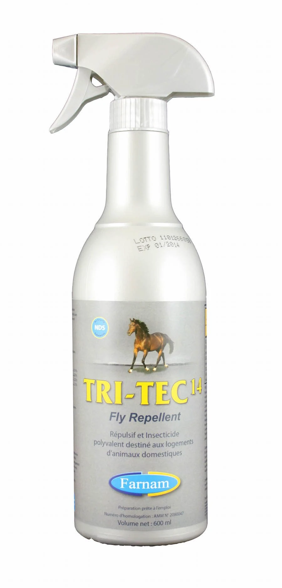 Farnam Tri-Tec 14 Spray Anti-mouches Cheval 600 Ml