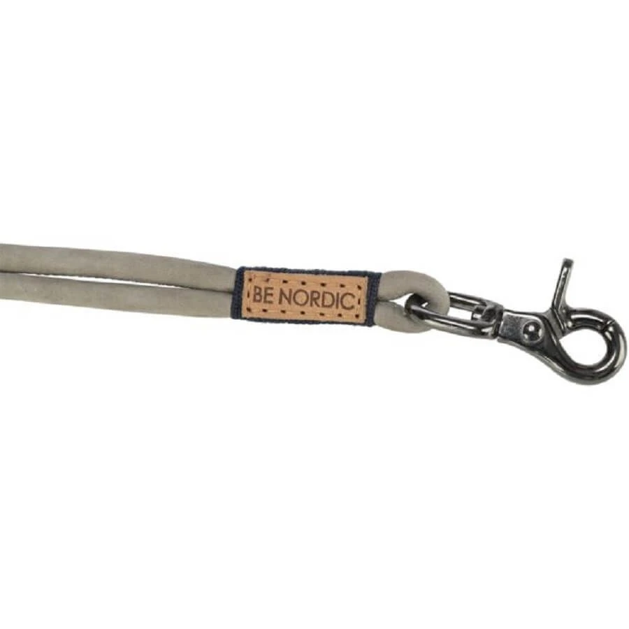 Trixie Be Nordic Laisse Réglable En Cuir Chien Gris 2 M - Destockage 2 Trixie Be Nordic Laisse Réglable En Cuir Chien Gris 2 M - Destockage – Image 2