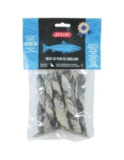 Zolux Friandises Twist Peau De Cabillaud 70 G