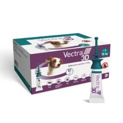 Vectra 3D Chien 4 à 10 Kg 12 Pipettes
