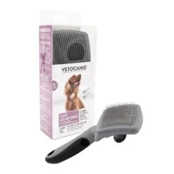 Vétocanis Brosse Rétractable Autonettoyante Chien