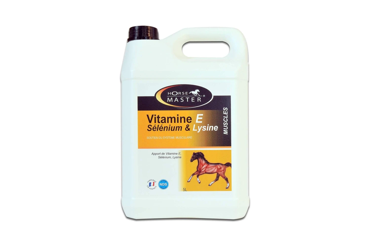 Horse Master Vitamine E Sélénium & Lysine Flacon 5 L