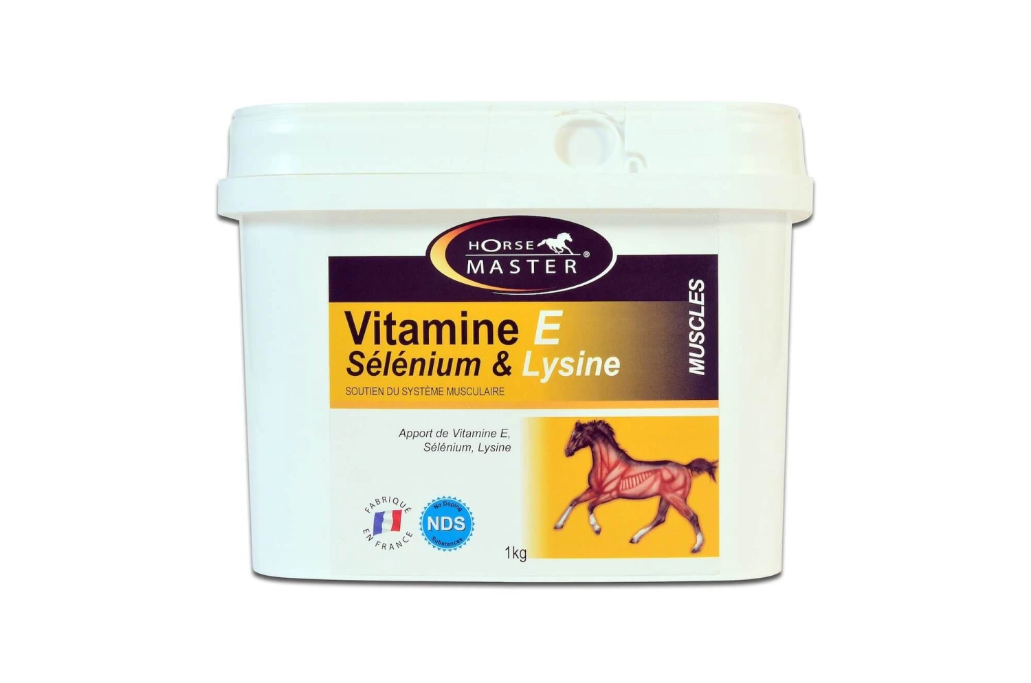 Horse Master Vitamine E Sélénium & Lysine Poudre 4 Kg 1 Horse Master Vitamine E Sélénium & Lysine Poudre 4 Kg