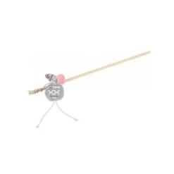 Zolux Jouet KALI Canne à Pêche Grise Pour Chat